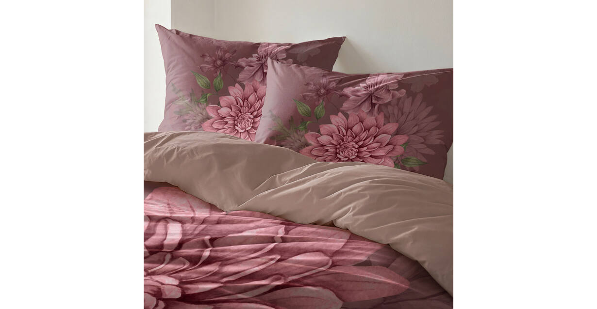 Byrklund Dekbedovertrek Dahlia Dreams